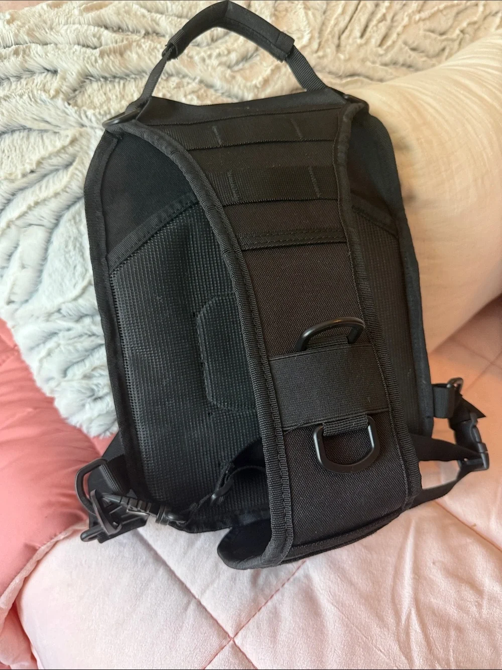 Tactical Black Men's 🎒 backpack - Compact Utility Carry